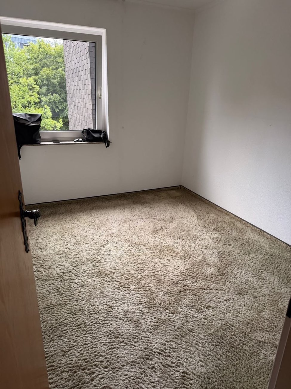 Leer geräumtes Zimmer